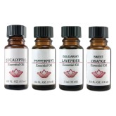 Essential Oils Assortment - Lavender, Eucalyptus, Peppermint, Sweet Orange