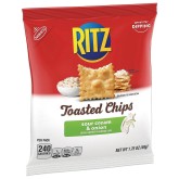 RITZ® Toasted Chips Sour Cream and Onion Crackers, 1.75 oz. (Case of 60)