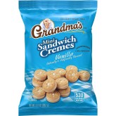 Grandma's® Mini Sandwich Cremes Vanilla Flavored Cookies (Case of 24)