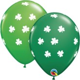 St. Patrick's Day Shamrock Latex Balloons, 11