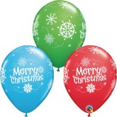 Merry Christmas Latex Balloons, 11