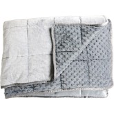 Weighted Fleece Blanket, 10 lb, 65” X 45”