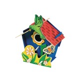 Wooden Birdhouse Craft Kit (Pack of 12)