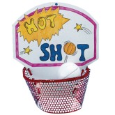 Hot Shot Basketball Craft Kit (Pack of 50)