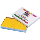 Color Splash! #2 Pencils PlusPack, Eraser Top, Unsharpened (Pack of 144)