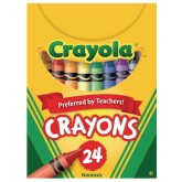 Crayola Crayons, Standard Size, 24 Colors