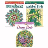 Creative Haven Dream Birds Adult Coloring Book Set (Set of 3)