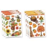 Fall Window Cling Assortment (Pack of 6)