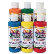 Color Splash!® Acrylic Paint Assortment, 8-oz. (Set of 6)