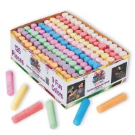 Color Splash!® Giant Box of Sidewalk Chalk, 9 Colors (Box of 126)