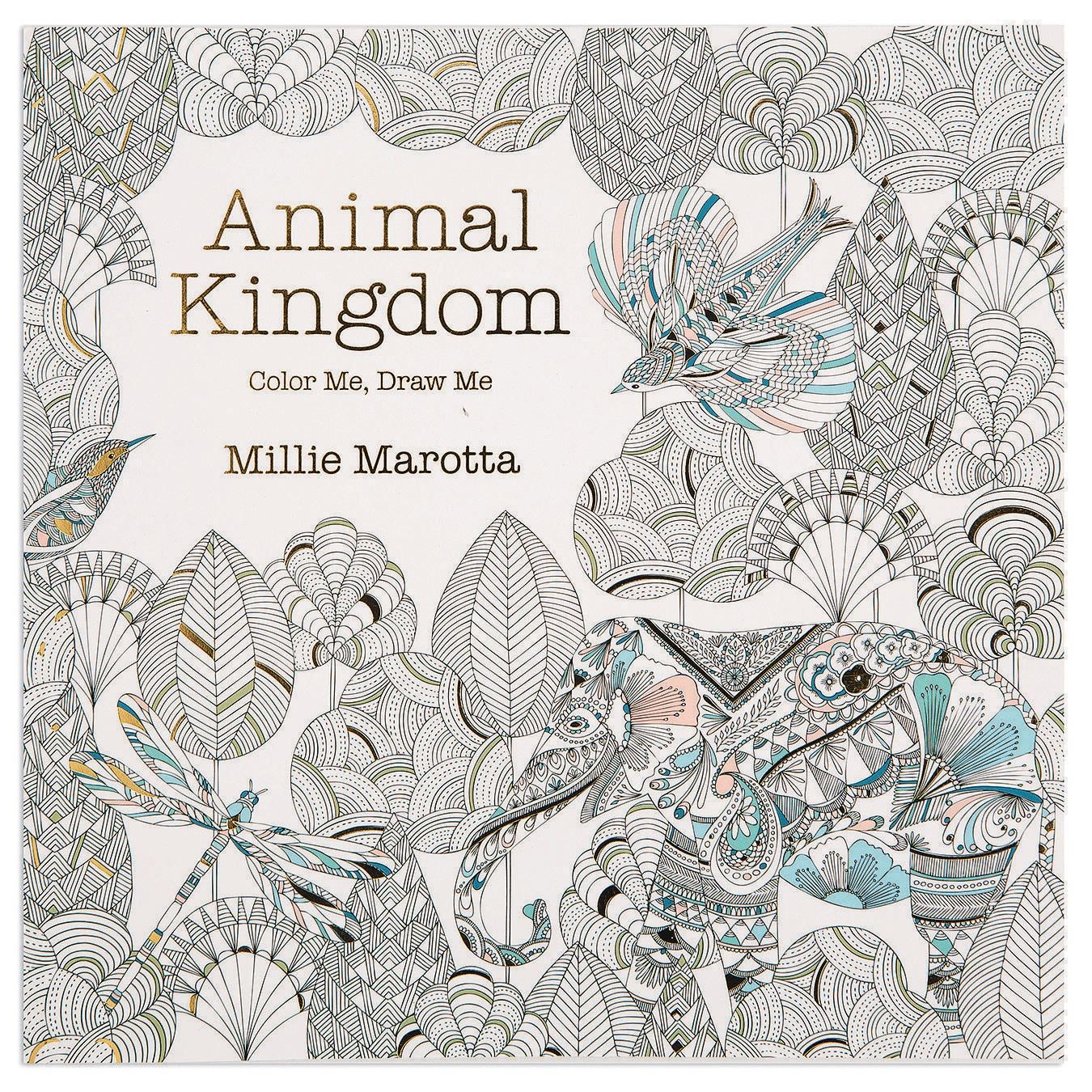 Animal Kingdom: Color Me, Draw Me (A Millie Marotta Adult Coloring Book)