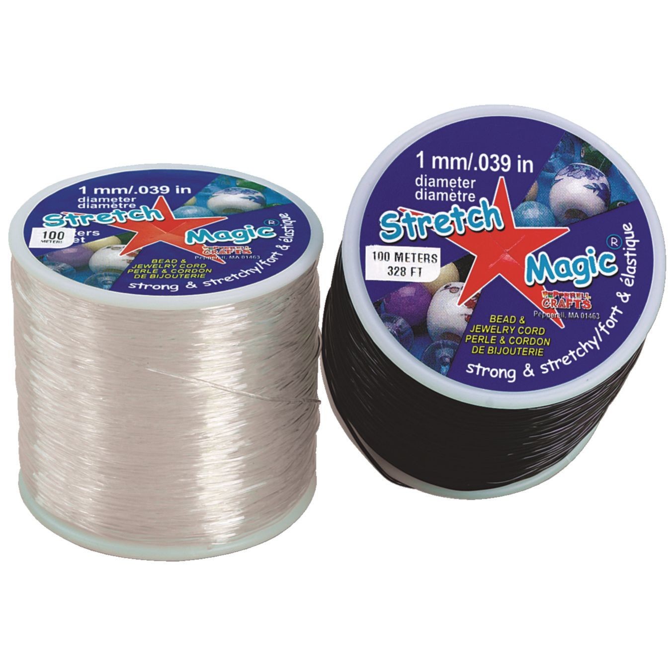 Clear 1mm Stretch Magic Elastic Cord, 5 Meter Spool, Bead and Jewelry Cord  for Your DIY Projects 