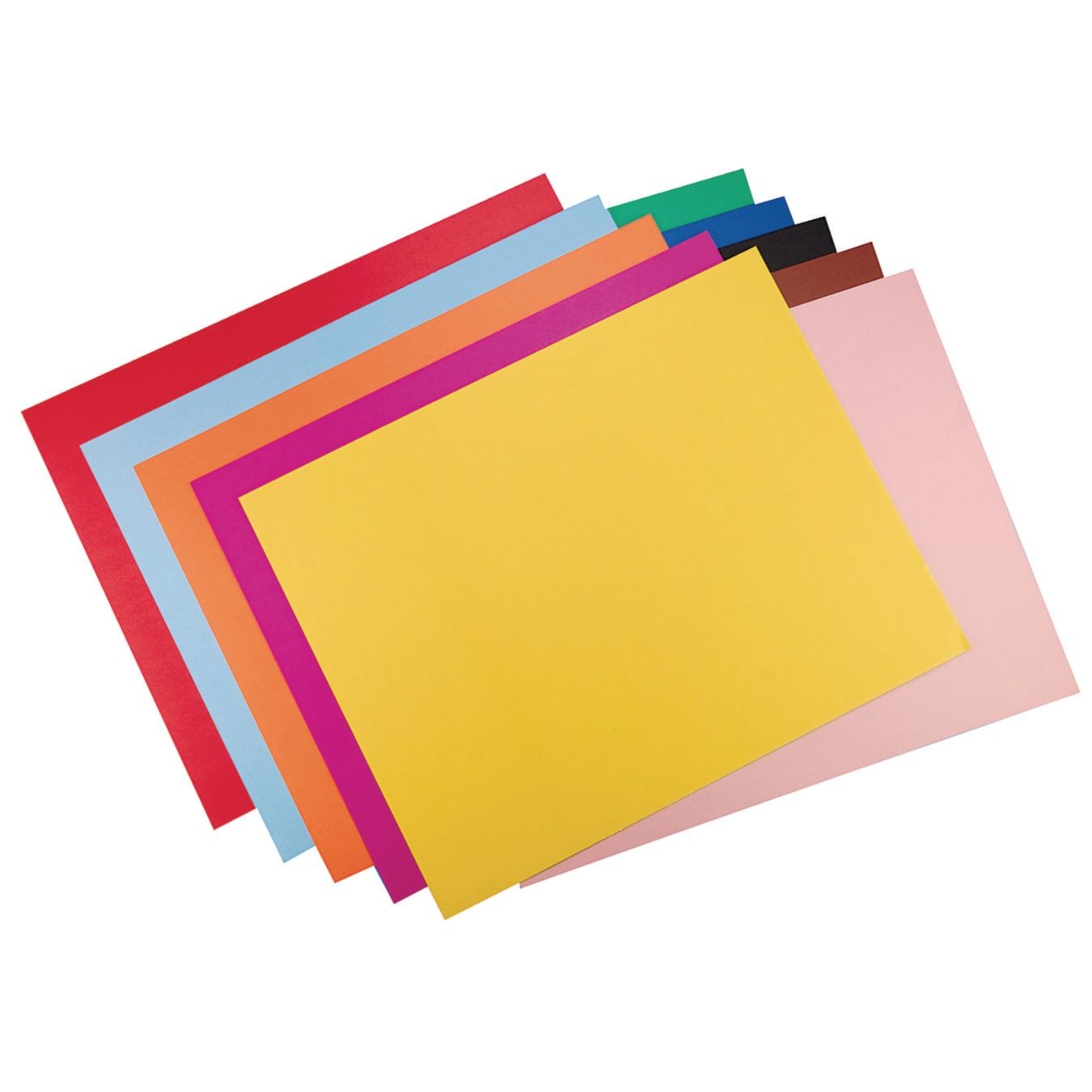 Pacon Colored Four-Ply Poster Board, 28 x 22, Assortment, 25/Carton