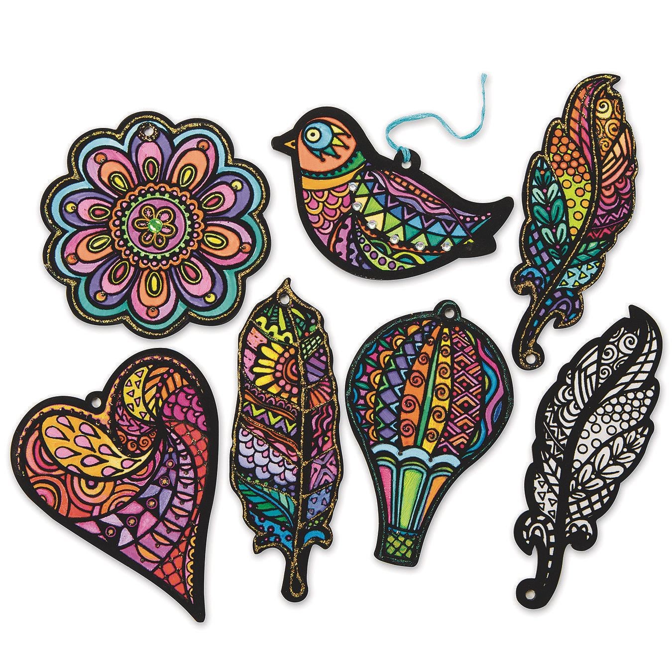 Buy Velvet Art Everyday Ornaments (Pack of 24) at S&S Worldwide