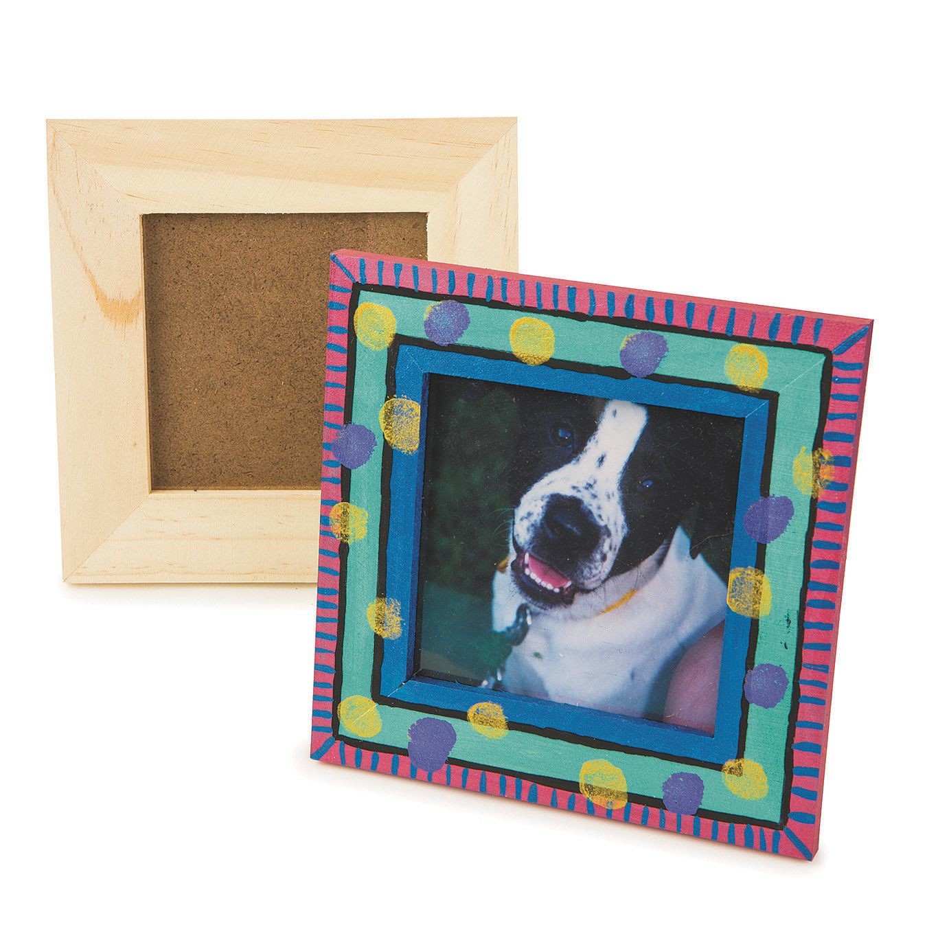 Buy Unfinished Small Wooden Frames (Pack of 12) at S&S Worldwide