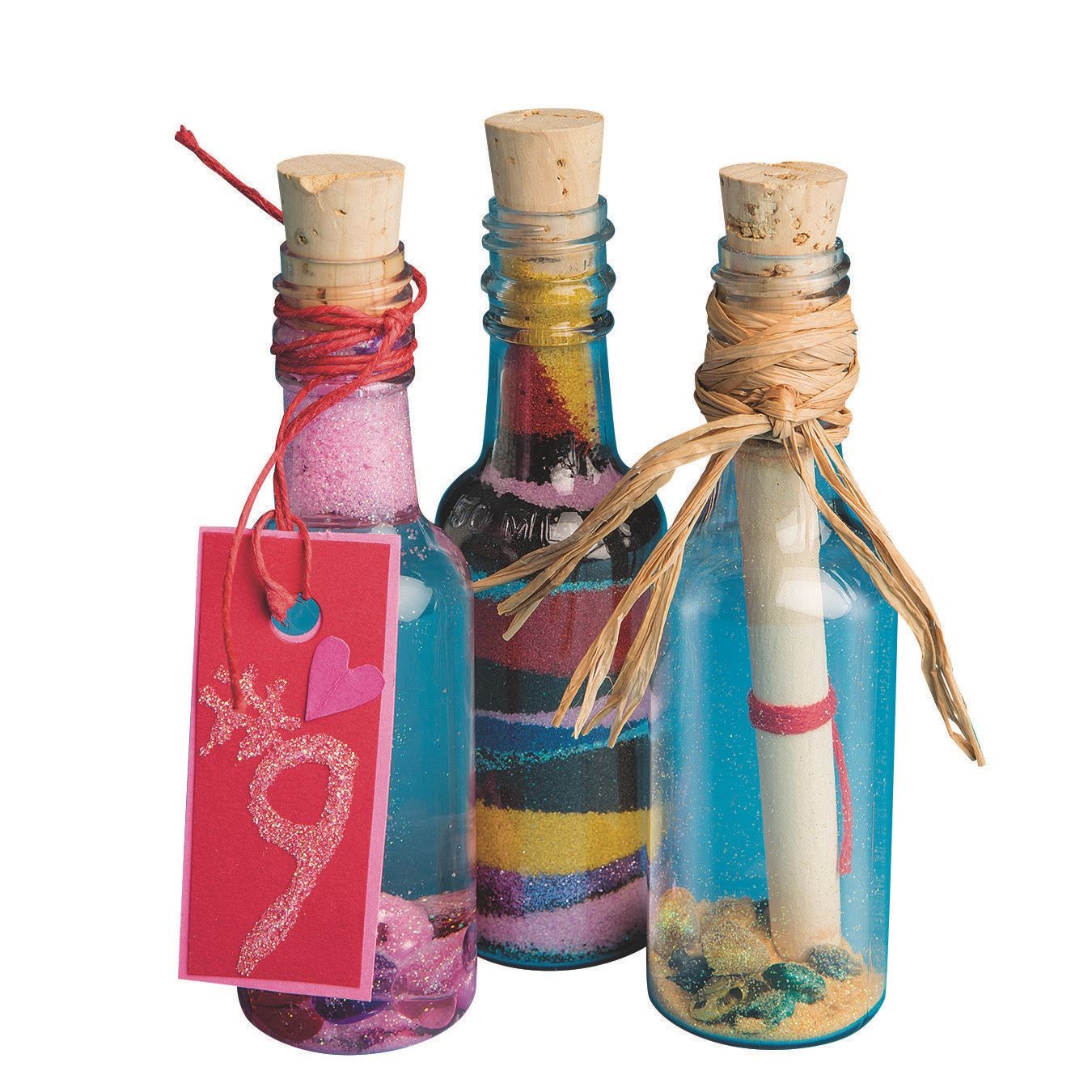 Sand Art Bottles Bulk - Coloredsand.com