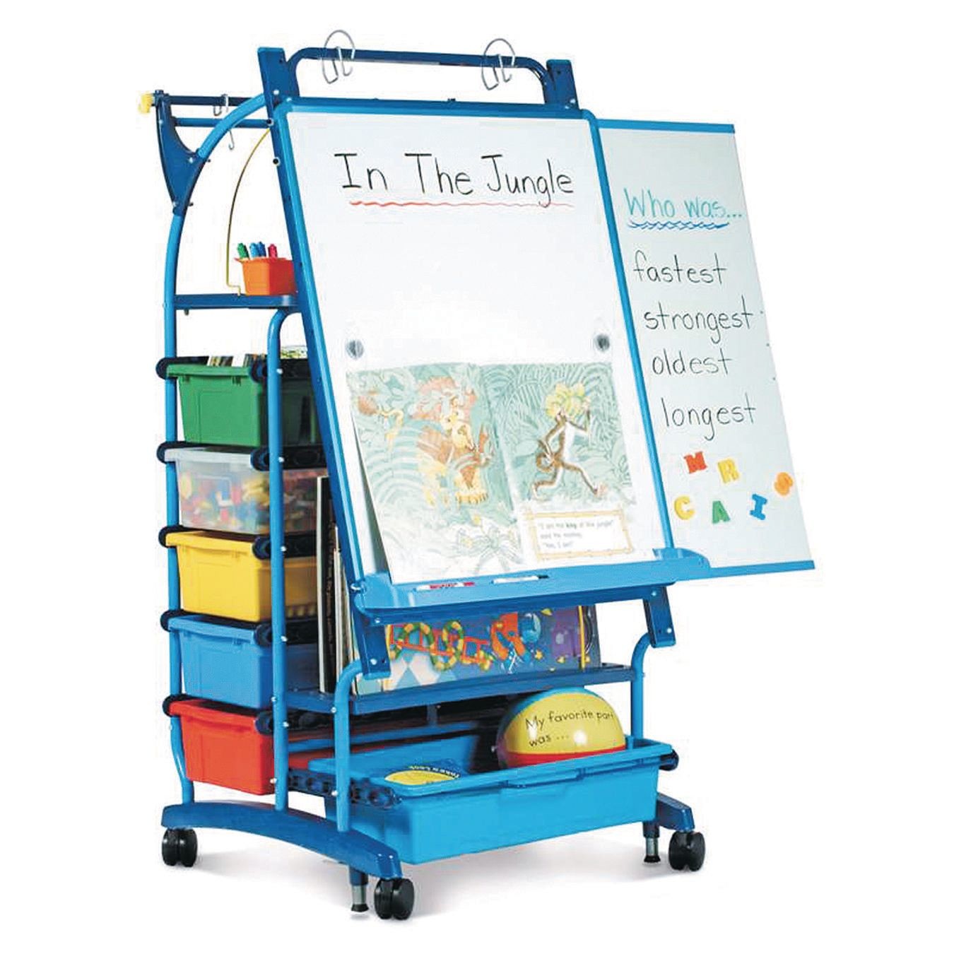 Copernicus Educational Products Marker Tray Magnetic Board Easel