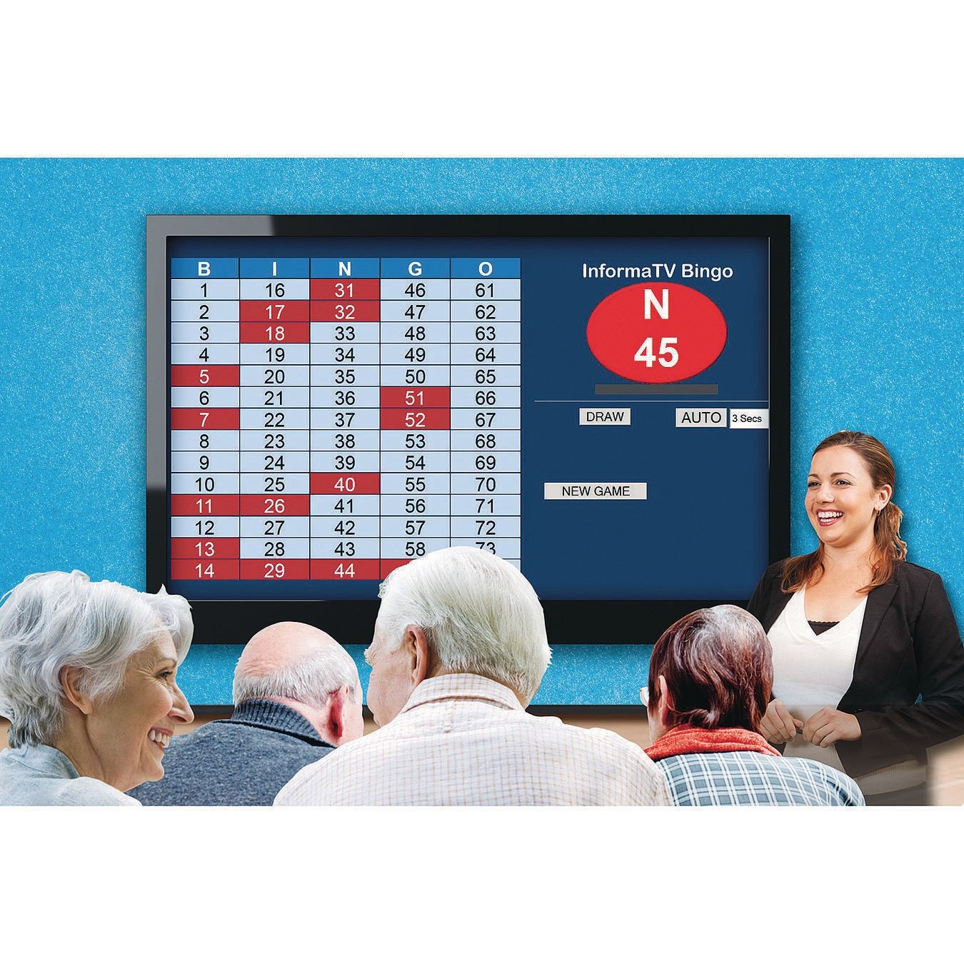 Buy InformaTV™ Bingo at S&S Worldwide