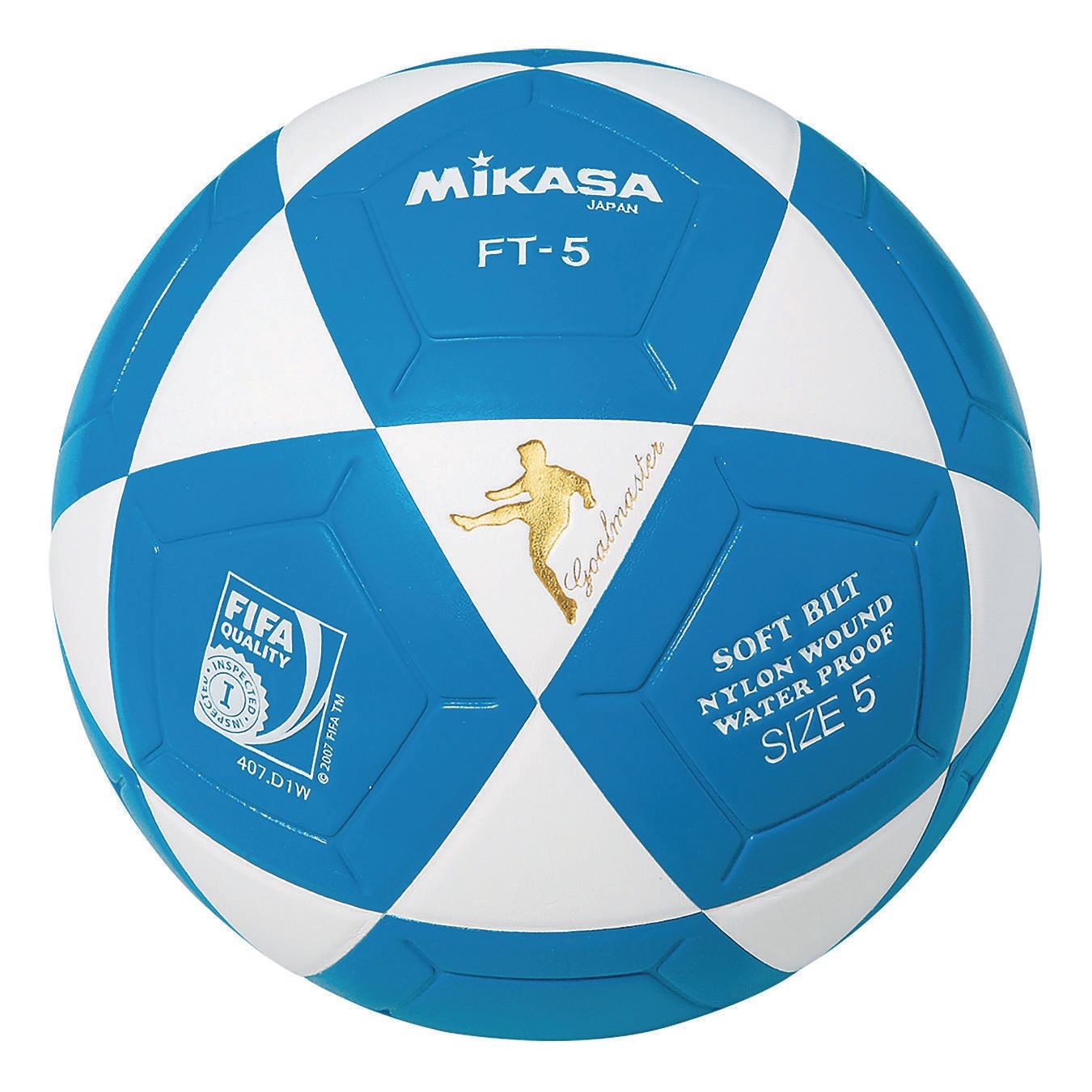 Mikasa SS Series Deluxe Cushioned Cover Soccer Ball Official Size 5 SS50 
