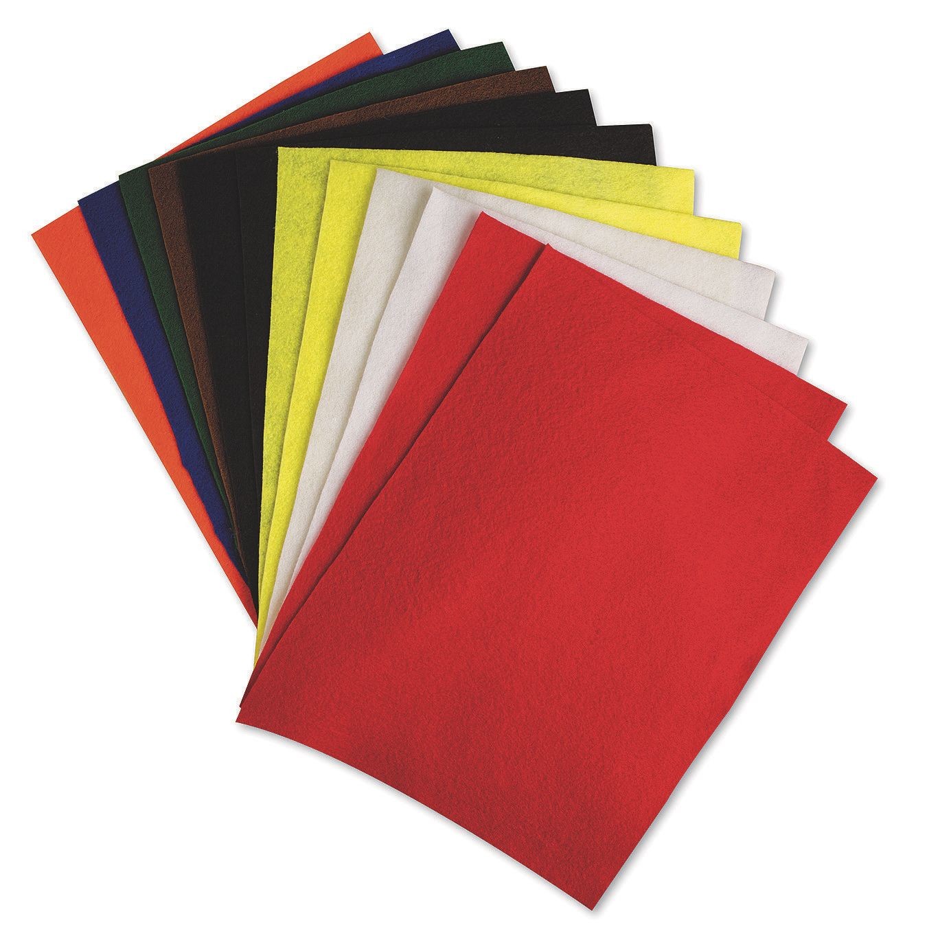 Color Splash!® Felt Sheet Assortment (Pack of 12)