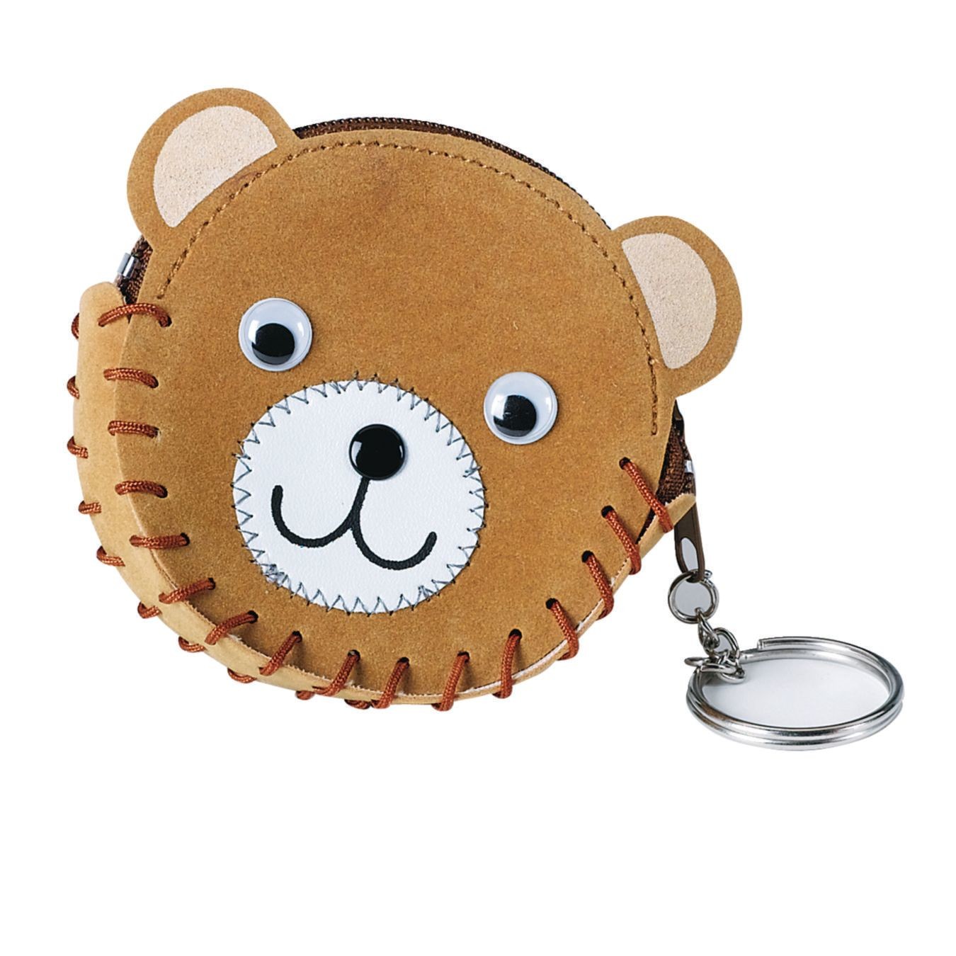 Coin Purse - Green Teddy Bear