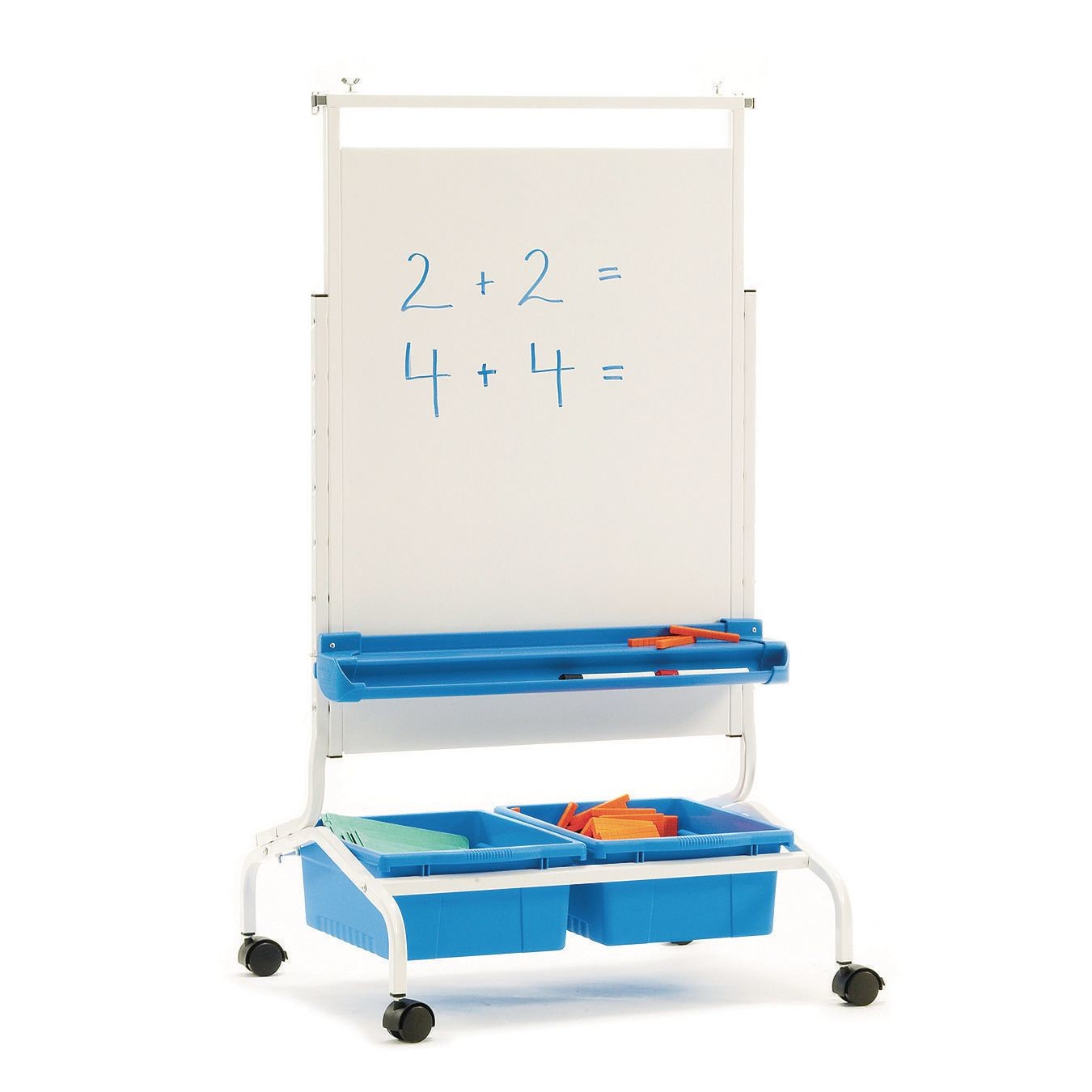 Copernicus Double Sided Magnetic Casters Board Easel