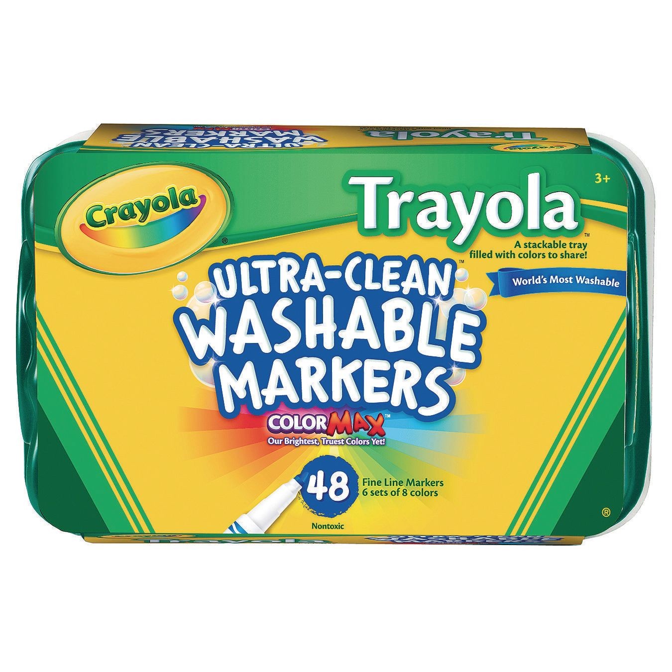 Crayola Ultra-Clean Washable Marker Color Max - sets of 12 - Fine