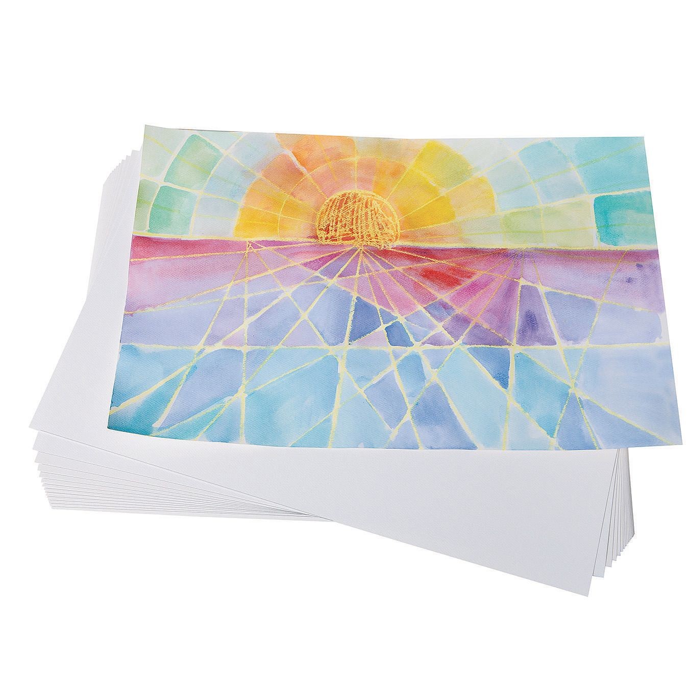 Buy Watercolor Paper, 11 x 17, 80 lb (Pack of 100) at S&S Worldwide