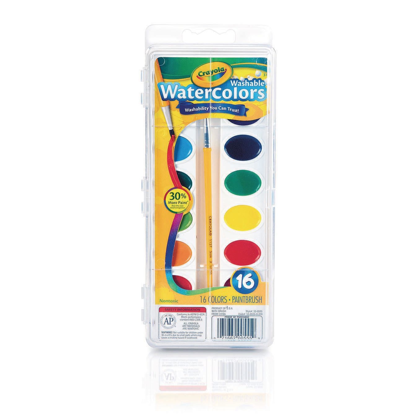 Buy Crayola® Paint Brush Set (Set of 5) at S&S Worldwide