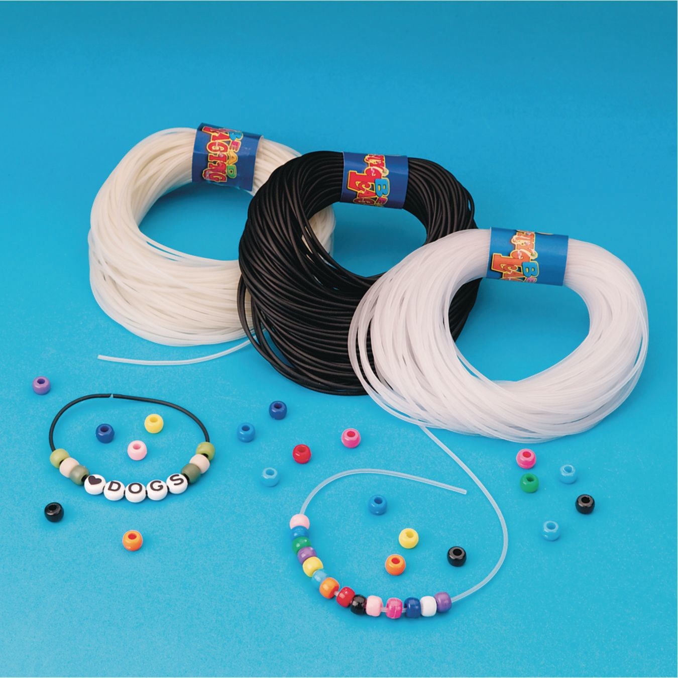 50 Per Package Pepperell Pony Bead Lacing Connectors 