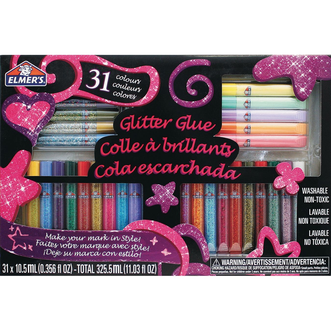 Buy Elmer's® Rainbow Glitter Glue Pens (Set of 31) at S&S Worldwide