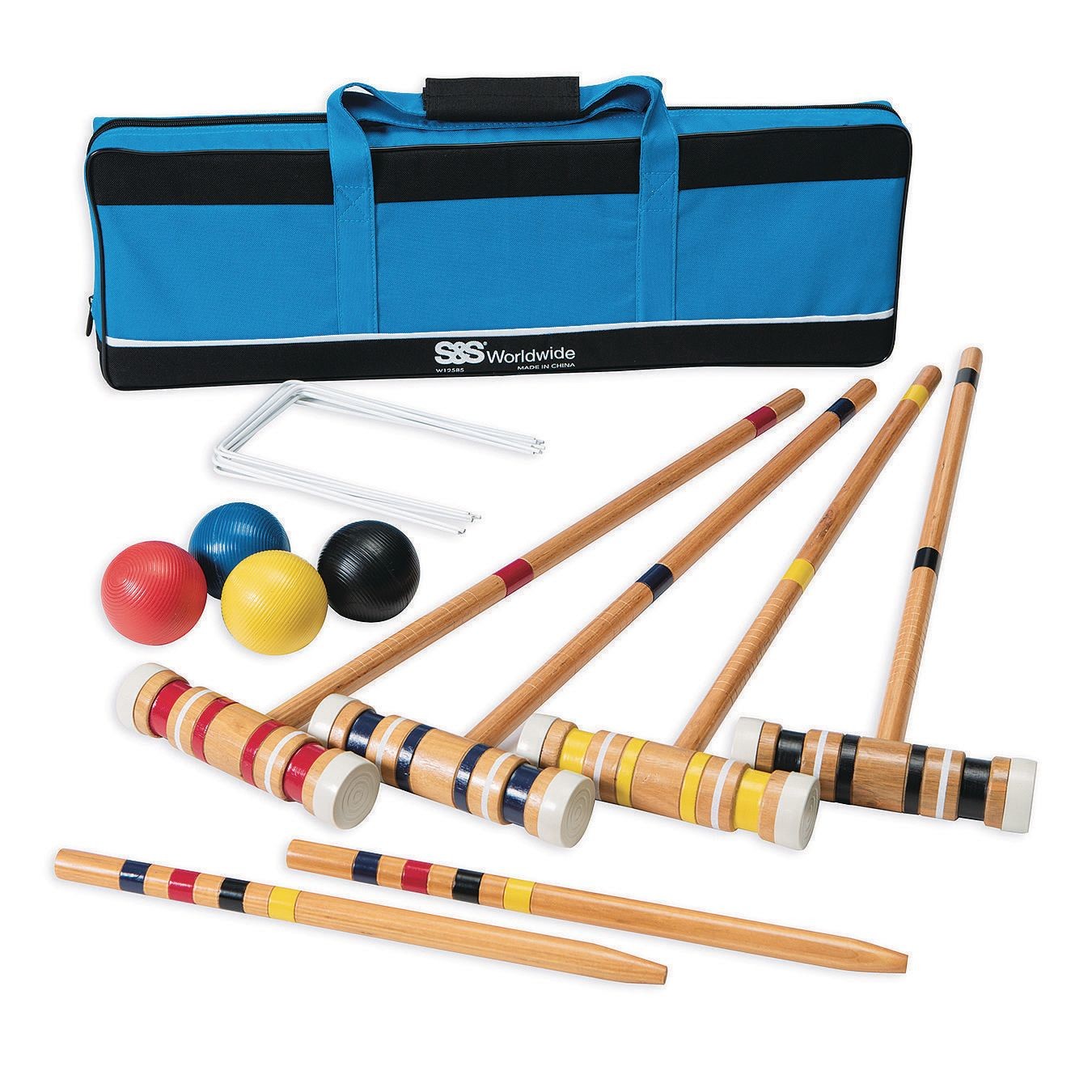 Recreational Worldwide Buy at Croquet 4-Player S&S Set