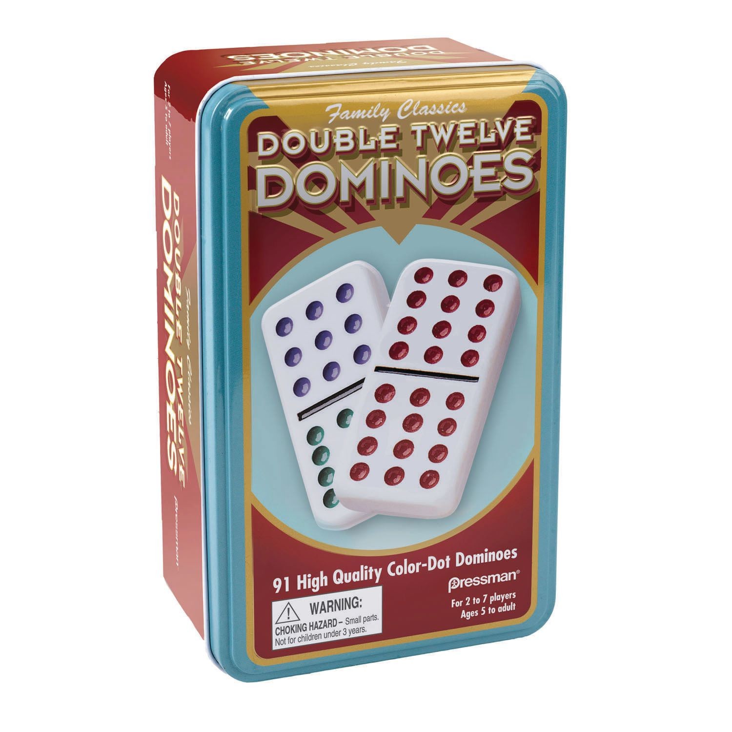 Buy Dominoes in Tin at S&S Worldwide