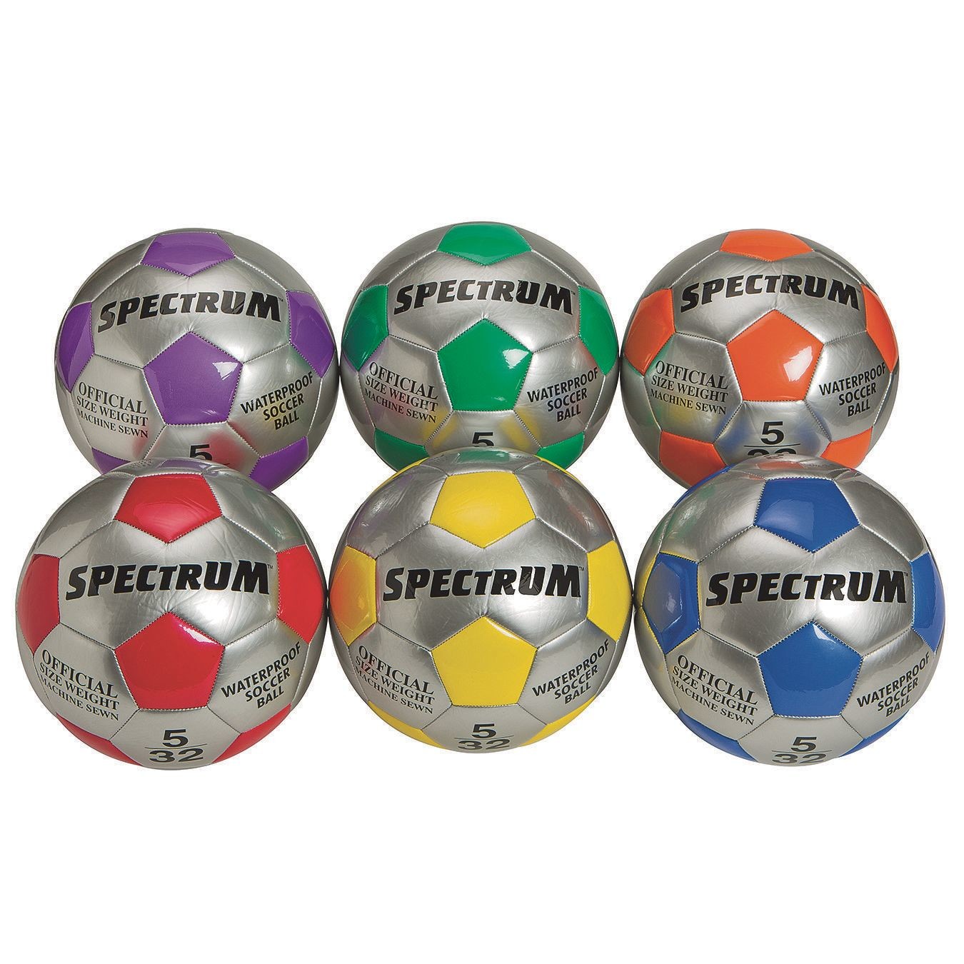 S&S Worldwide-W12978 Spectrum Light Foam Ball Set, 6