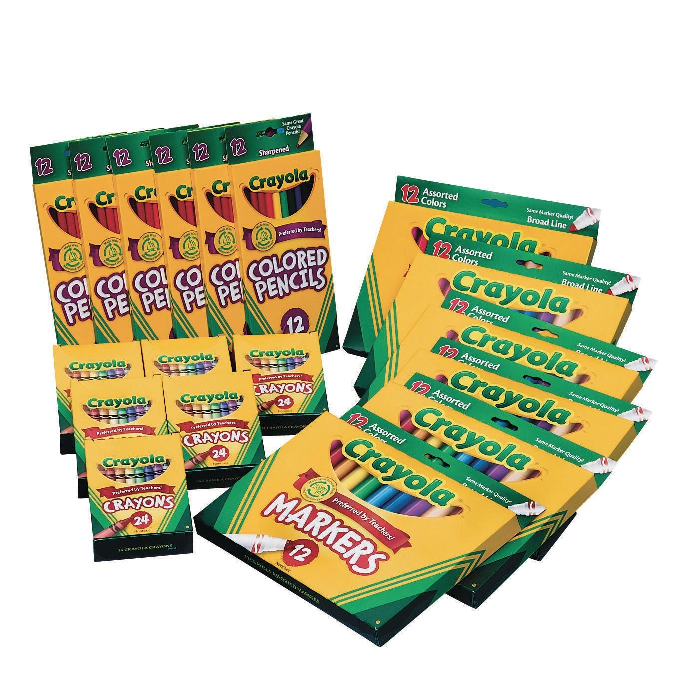 Buy Crayola® Take Note!™ Permanent Markers (Pack of 80) at S&S Worldwide