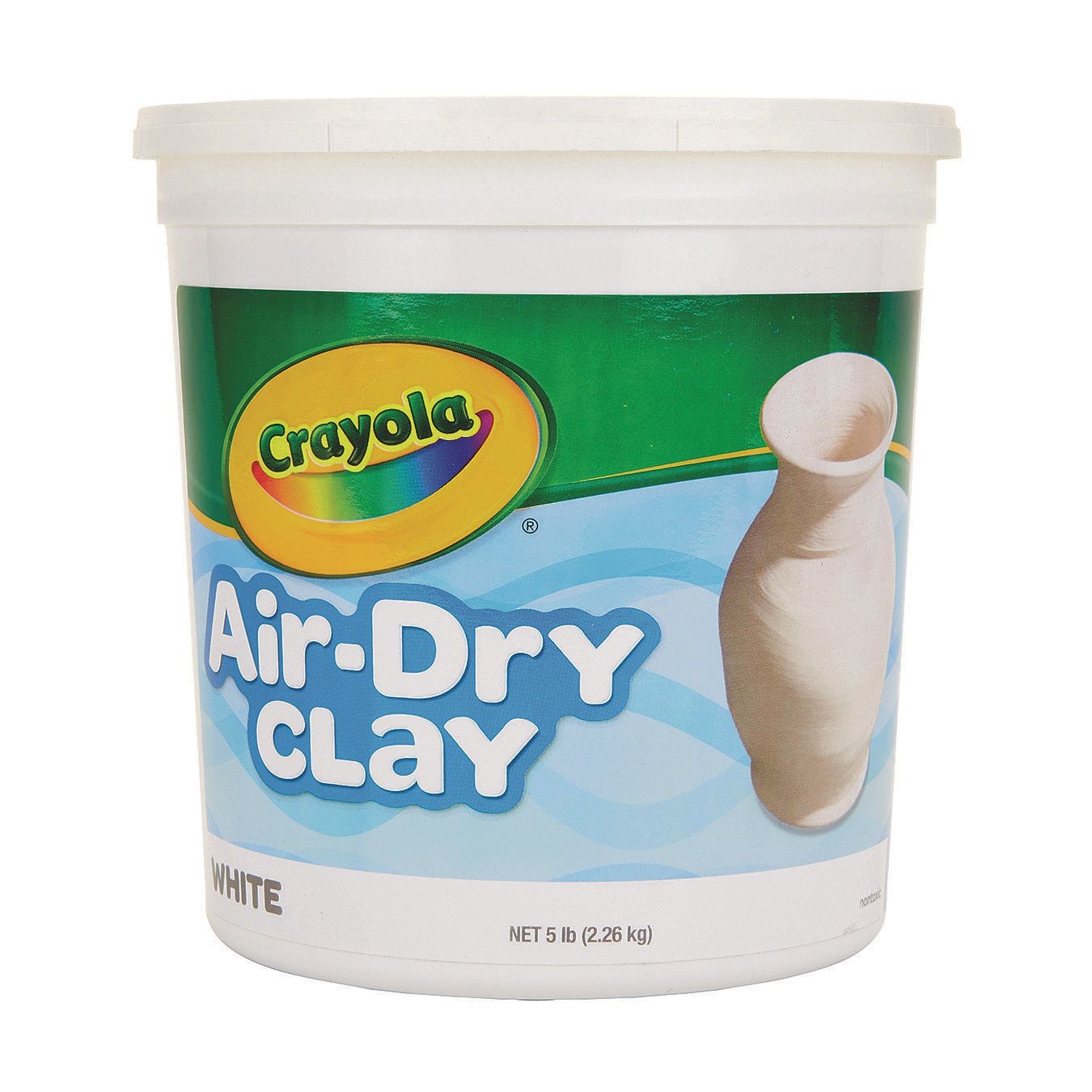 Crayola Air Dry Clay 5lb - Non-Toxic and Ready to Use