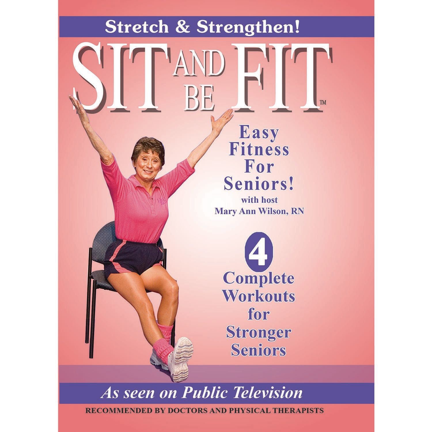 Buy Sit and Be Fit Stretch and Strength 2-DVD Set at S&S Worldwide