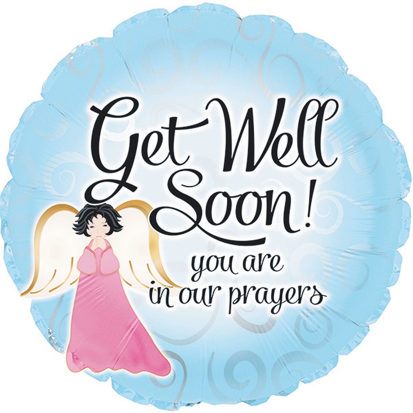 Buy Get Well Soon Balloons, “You are in our prayers”, 17” Round ...