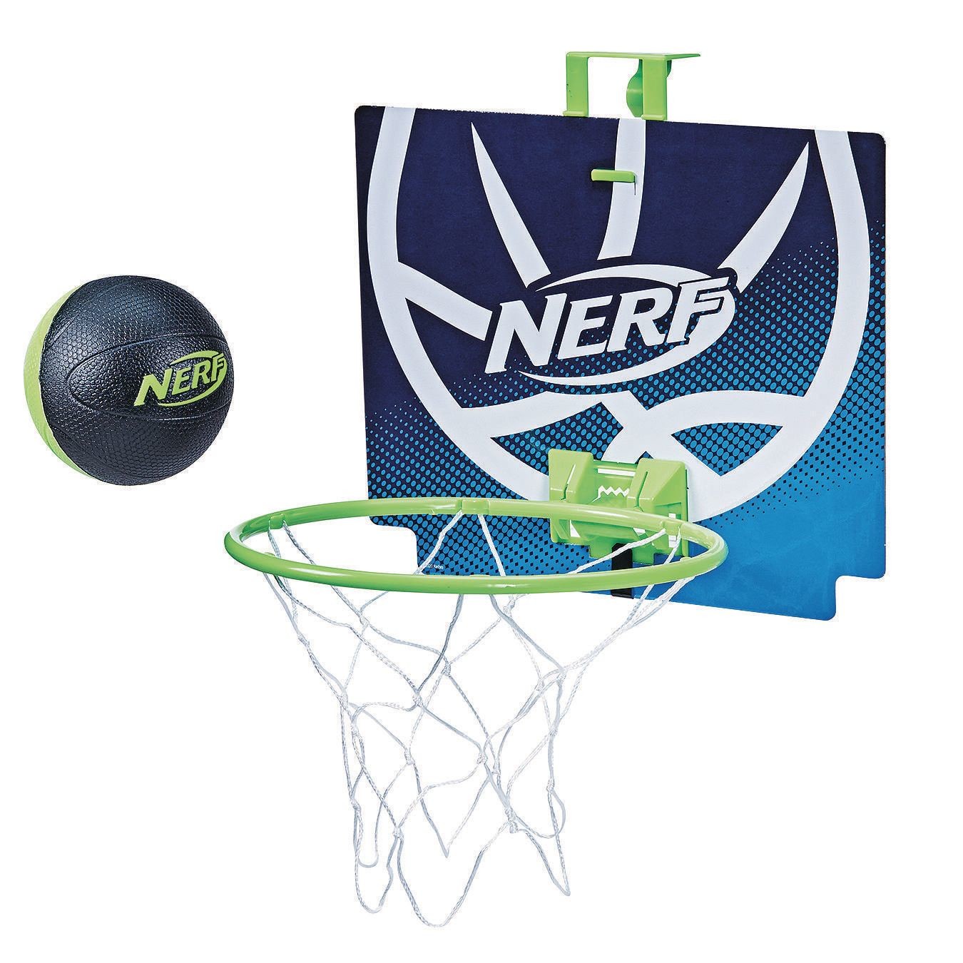 New NERF Sports NERFOOP Set TOY ~ Basketball ORANGE ~ Hang Up On Your Door 
