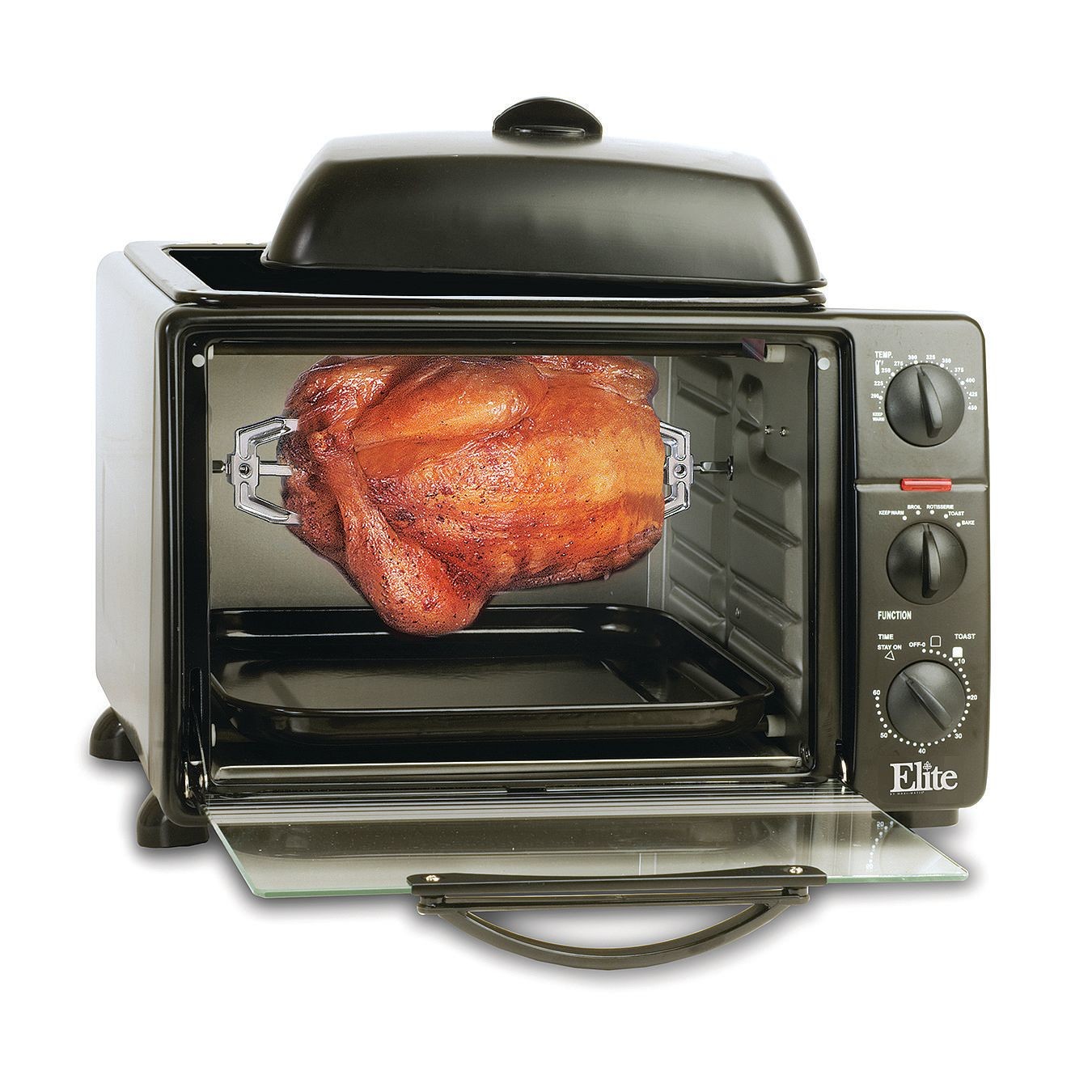 Multi-Function Rotisserie Oven - Countertop, Bake, Broil, Rotisserie - 24