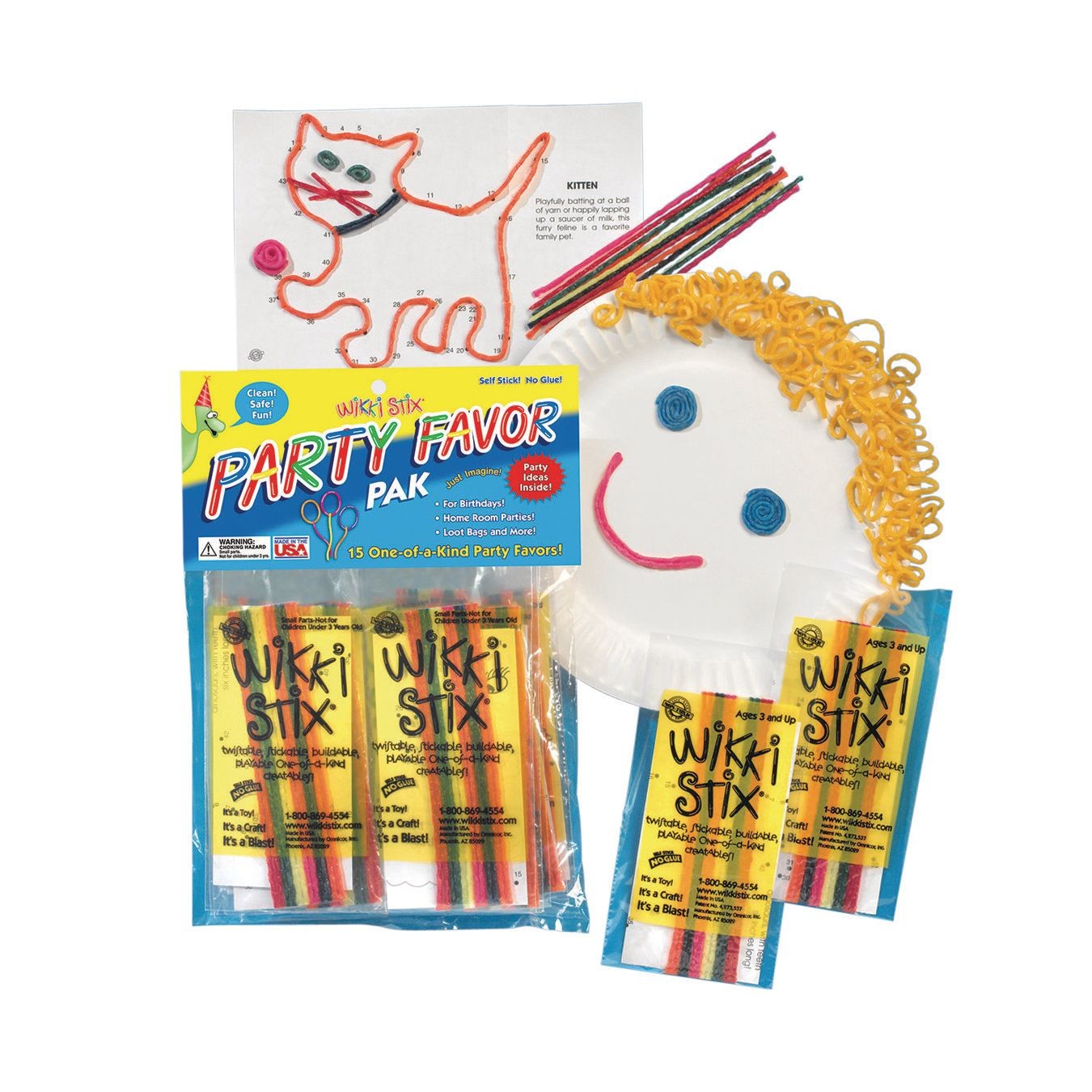 Buy Wikki Stix® Party Favor Pack at S&S Worldwide