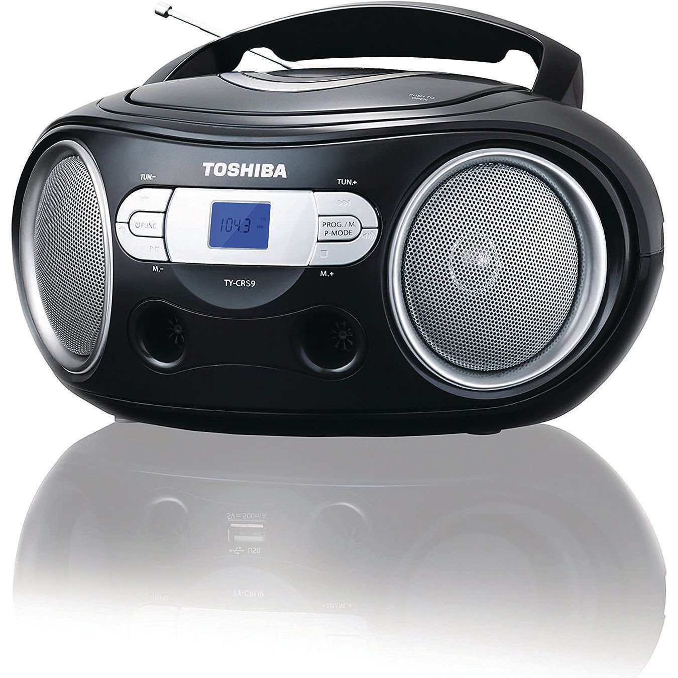 Buy AM FM MP3 Cassette CD Player with USB Remote at S&S Worldwide