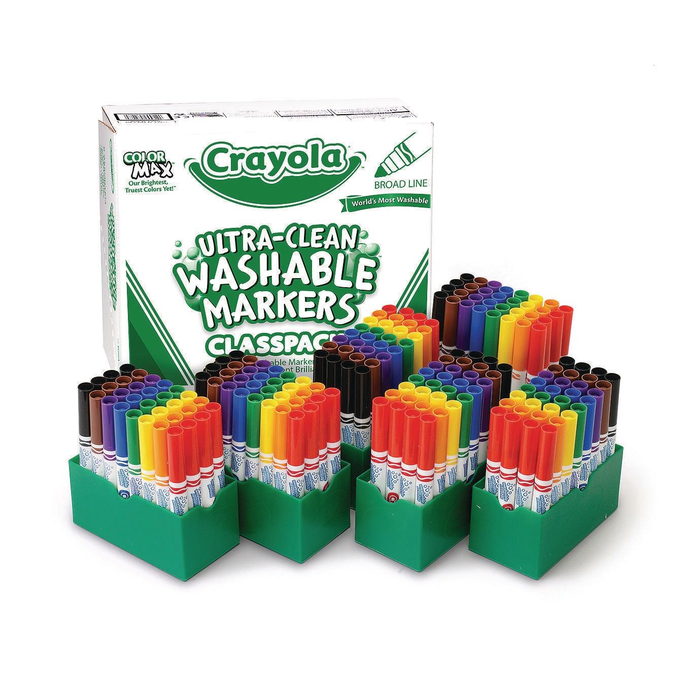 Crayola Washable Fine Line Markers Classpack