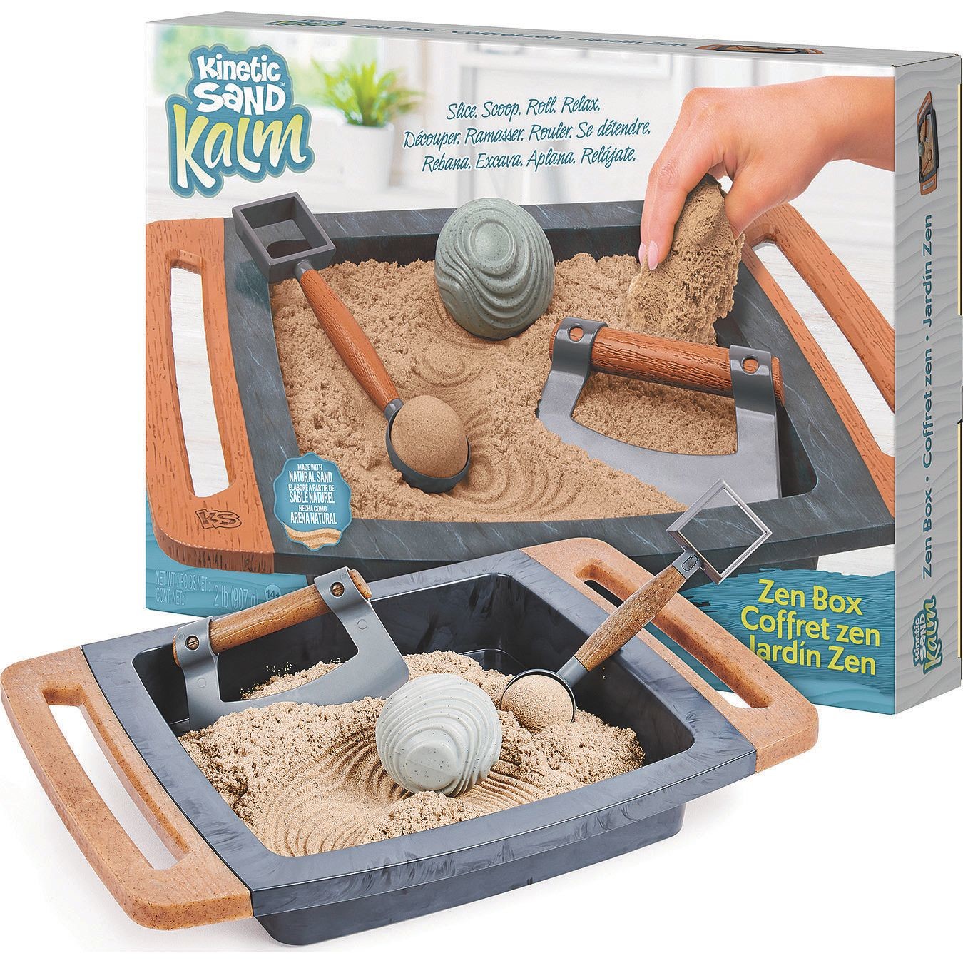 Buy Kinetic Sand™ Kalm Zen Box at S&S Worldwide