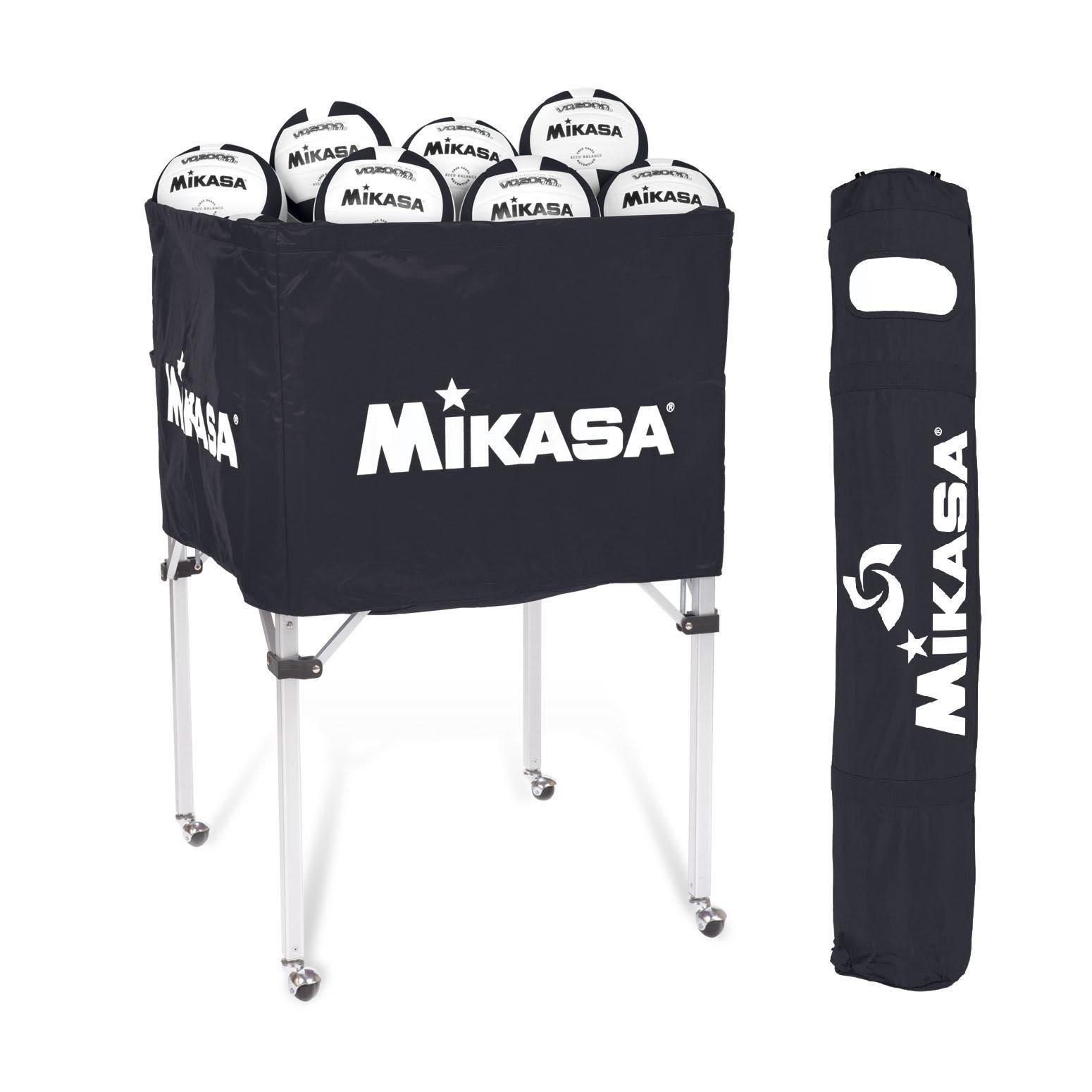 Buy Mikasa® Volleyball Cart, Black at S&S Worldwide
