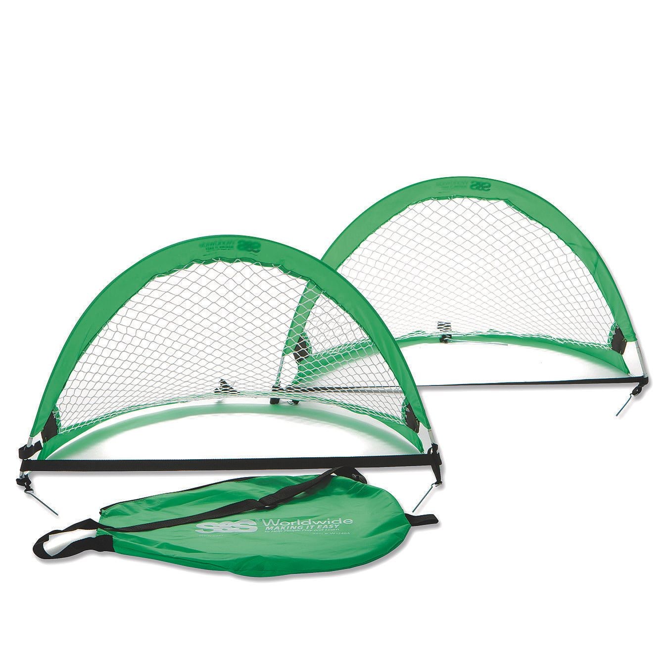 Buy Mini Pop-Up Goals, 30” x 18” (Set of 2) at S&S Worldwide