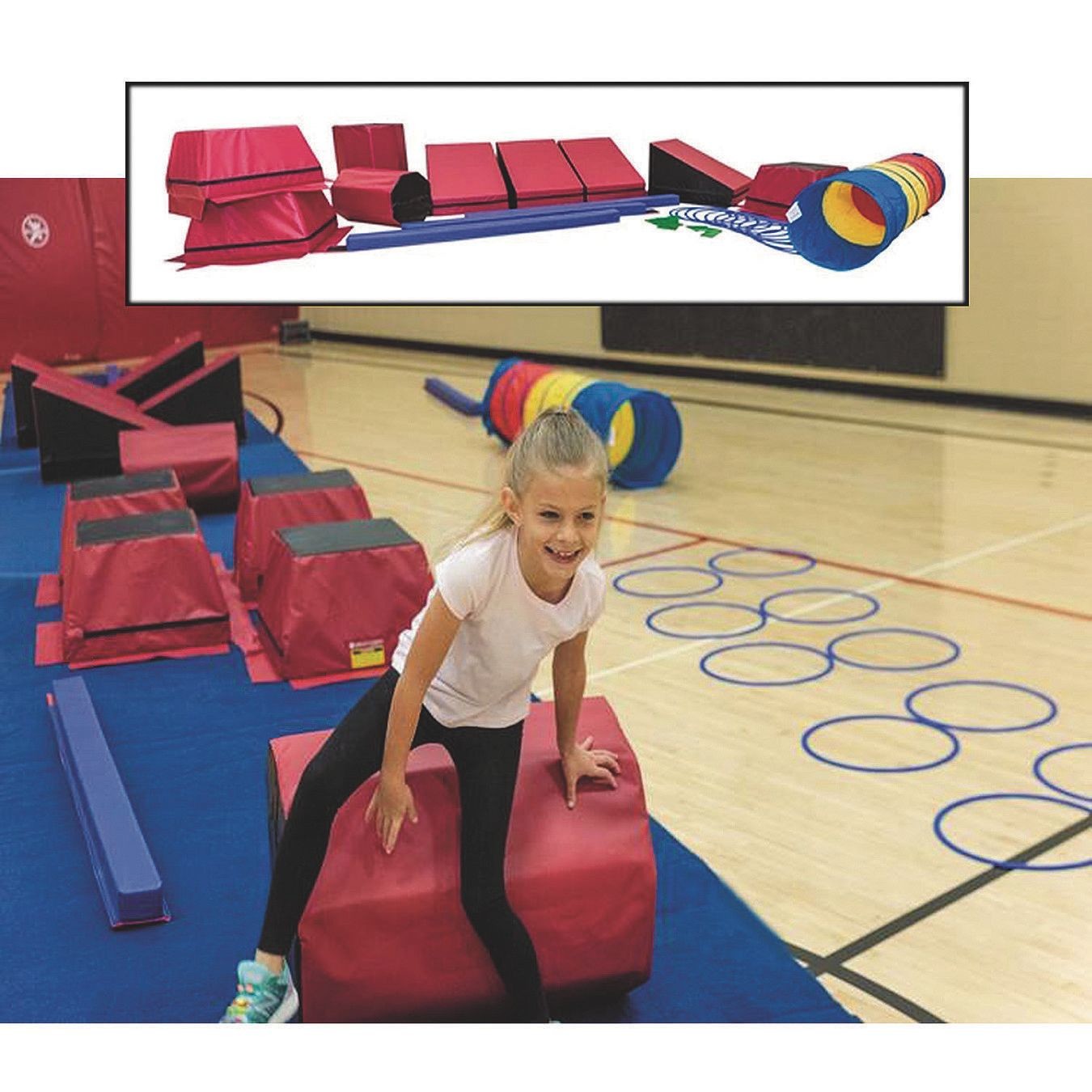 Buy Hijinx Ninja Course with Carpet, Grades K-2 at S&S Worldwide
