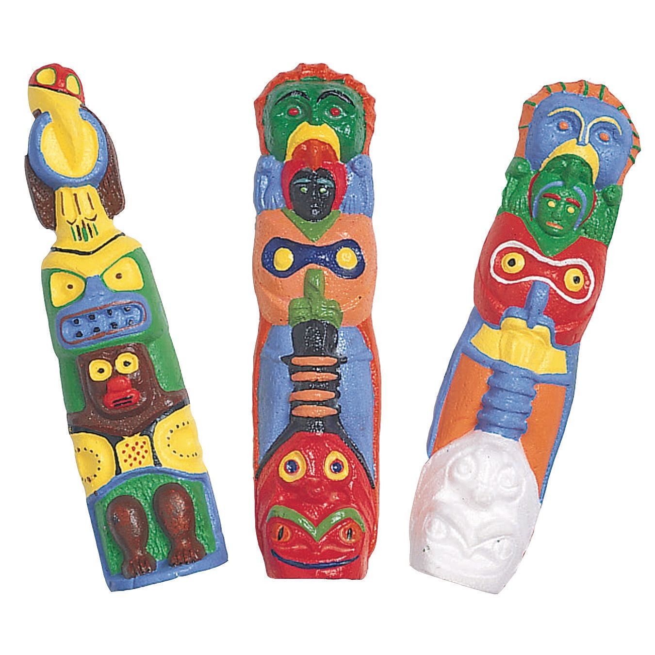 Buy Totem Poles (Pack of 12) at S&S Worldwide