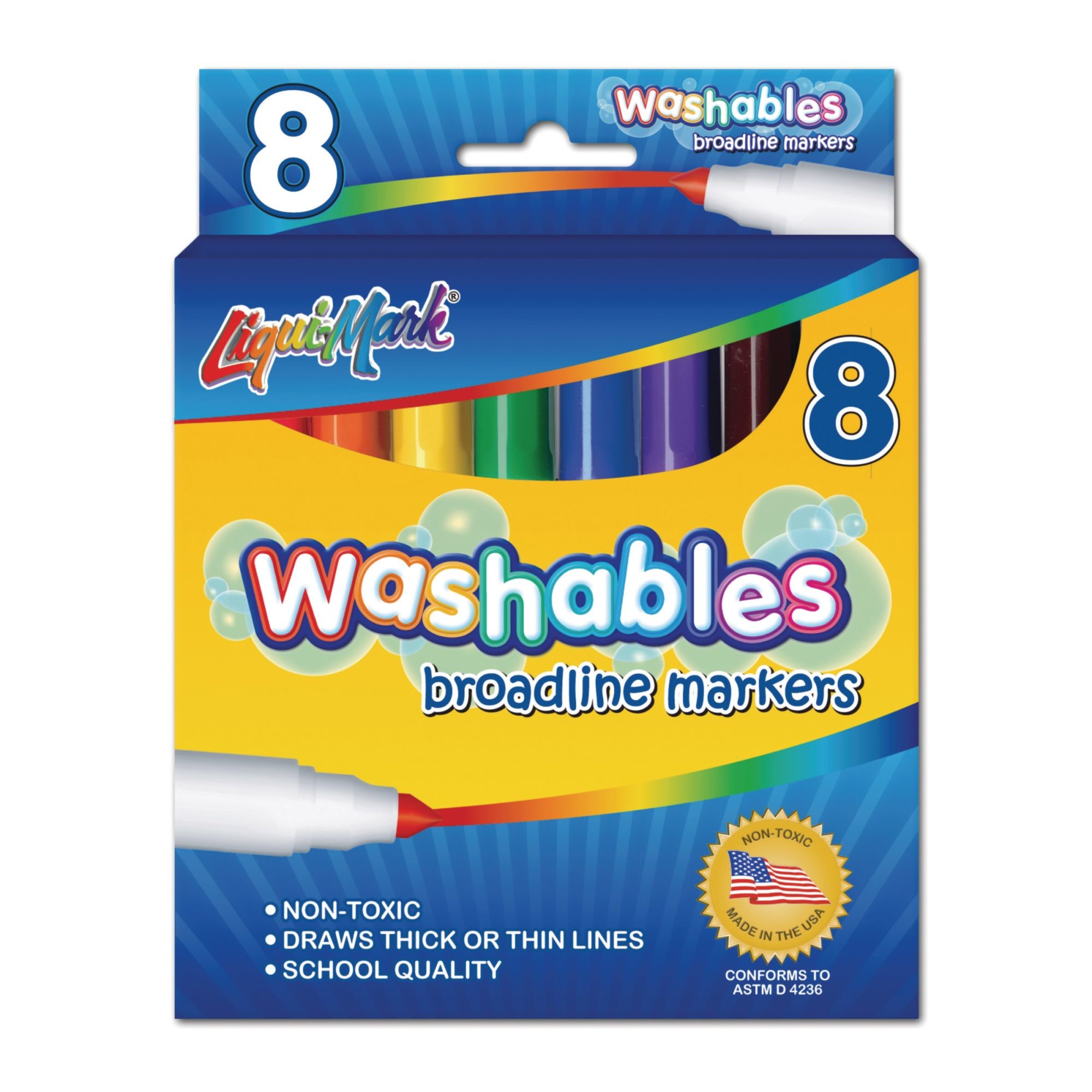 Buy Liqui-Mark® Washables Markers at S&S Worldwide