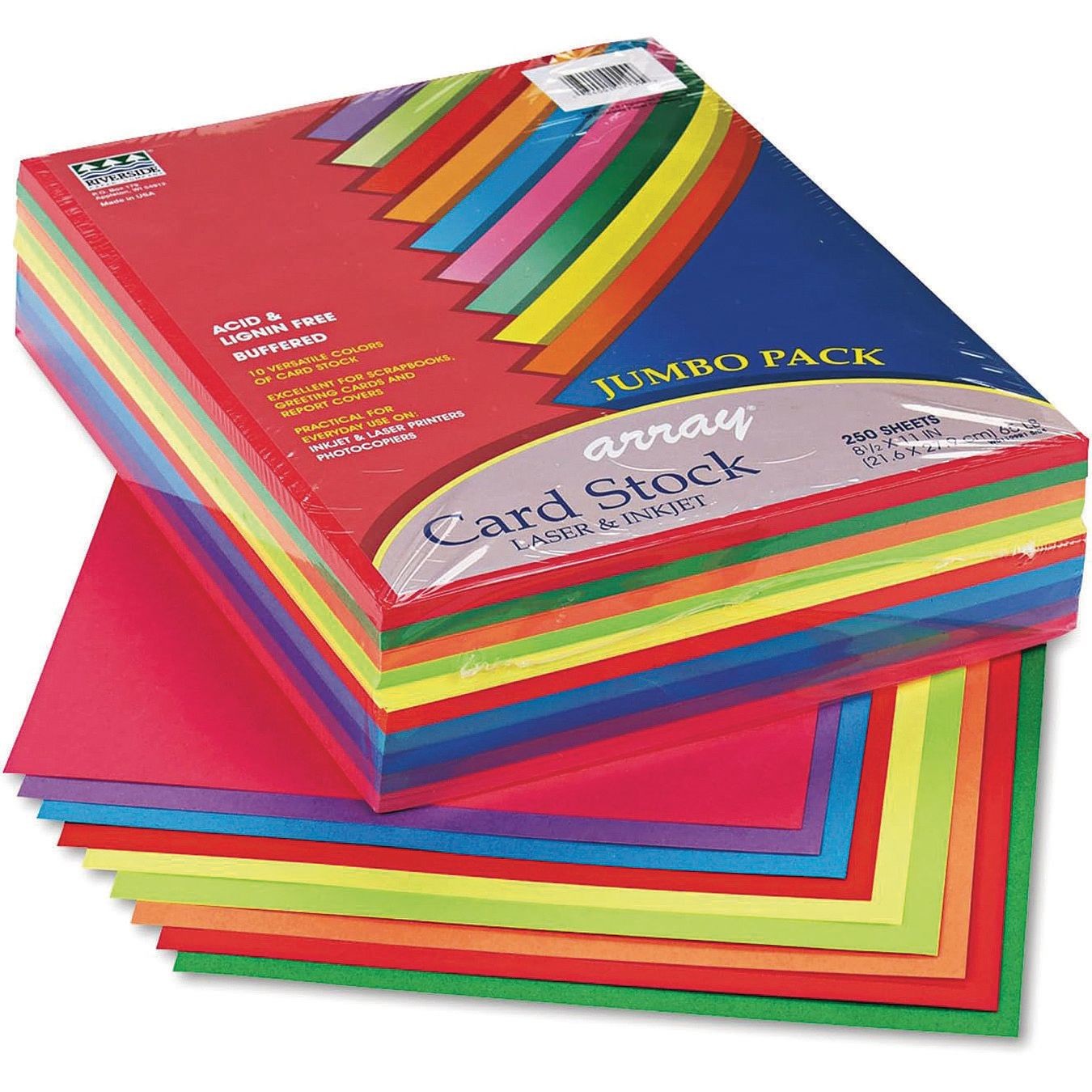 Buy Pacon© Array Card Stock Jumbo Pack, 8-1/2